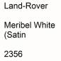 Preview: Land-Rover, Meribel White (Satin, 2356.